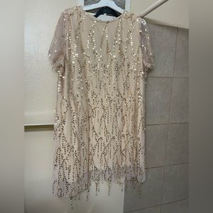 Gold sequin dress from Southern Fried Chics